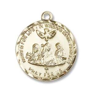  14kt Gold 3 Doctors Medal Jewelry