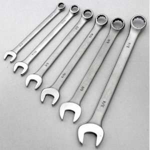 Anti Slip Combination Wrench Sets Combo Wrench Set,12 Pt,SAE,6 Pc