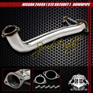 STAINLESS SS TURBO DOWNPIPE DOWN PIPE 89 98 NISSAN 240SX SWAP SR20DET 