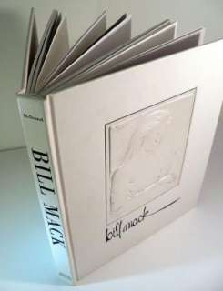 BILL MACK Rare 89 Art Book Embossed Cover Sculpture IN GOOD CONDITION 