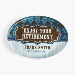 Personalized Touch Of Tradition Oval Paperweight   Office Fun & Office 