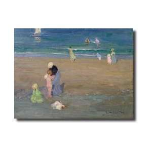  The Beach Trouville Giclee Print