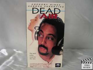 Dead Air VHS Gregory Hines, Debrah Farentino 096898219235  