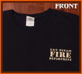 EMS Fire Department San Diego T Shirt M  