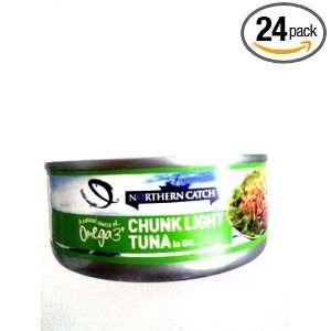 Northern Catch Chunk Tuna in Oil, 5 Ounce (Pack of 24)  