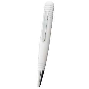 Factigo FP 8010 White Ballpoint Pen with 8GB USB Flash Memory Drive 