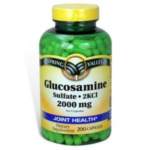 Glucosamine 2000 mg, 200 Capsules Spring Valley  
