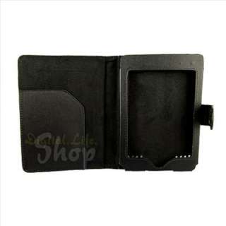 Leather Carry Cover Folio Case for eReader Kindle Touch 3G & WIFI 