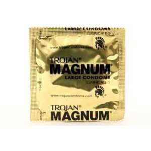  New   Trojan Magnum Lubricated Condom (3pack) Case Pack 18 