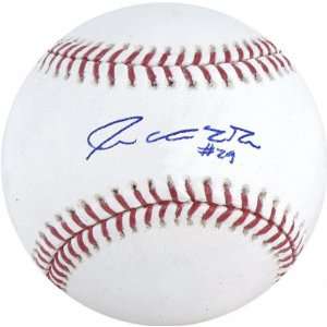  Jorge De La Rosa Autographed Baseball 
