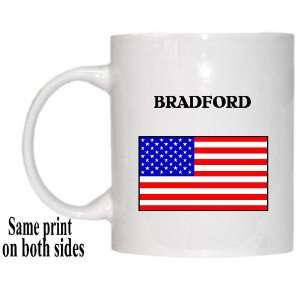  US Flag   Bradford, Pennsylvania (PA) Mug 