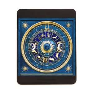  iPad 5 in 1 Case Matte Black Blue Marble Zodiac 