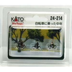  Kato 24 214 Older Cyclists Toys & Games