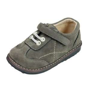   Gray Suede Toddler Shoe Size 5   Squeak Me Shoes 23585