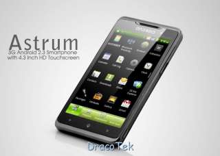 Astrum X15i   4.3 inch 3G Android 2.3 Smartphone dual SIM 8MP, wifi 