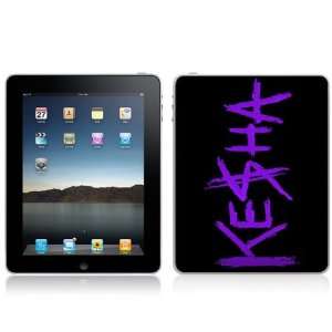   iPad  Wi Fi Wi Fi + 3G  Ke$ha  Purple Skin