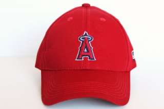   Angeles ANGELS MLB Licensed Junior Baseball Hologram Logo Cap Hat  Red