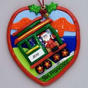    Personalized San Francisco Cable Car Ornament