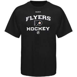  Reebok Philadelphia Flyers Team Logo Hockey T shirt 