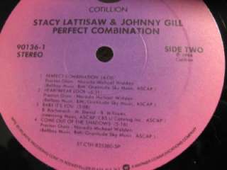 Stacy Lattisaw Johnny Gil Perfect Combination 90136 ATL  