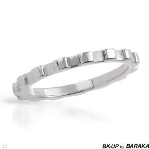   Crafted in Stainless steel  Size 7 (Size 6) BK UP by BARAKA Jewelry