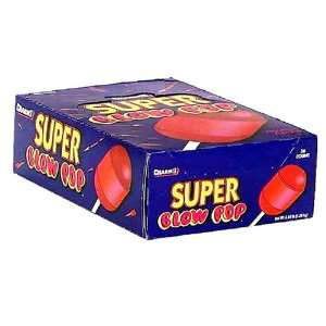 Blow Pops Super Pops Assorted (Pack of 36)  Grocery 