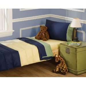  Best Quality Toddler Bedding 4 Piece Bed Set Blue By Pem 