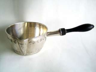 Antique French Sterling Silver Milk Chocolate Pan  