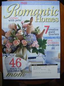 ROMANTIC HOMES MAGAZINE~MAY 2006~SHABBY~COTTAGE CHIC~  
