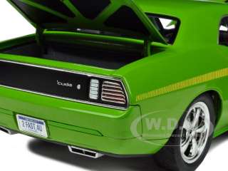  model car of Plymouth Cuda Concept Sublime Green die cast model car 