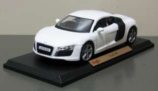 Audi R8 Diecast Model Car   Maisto Special Ed   118 Scale   New in 
