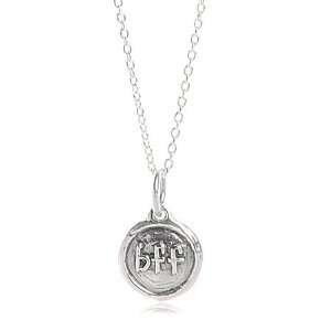  Kids Sterling Silver BFF Necklace Jewelry