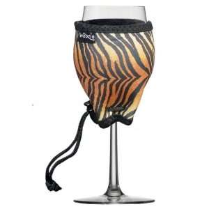  Woozie Wine Koozie   Safari Tiger 