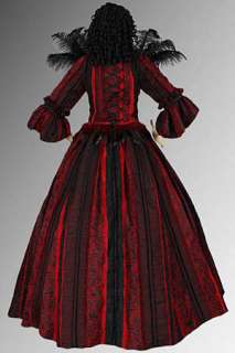 Renaissance Victorian Dress Gown includes Bodice, Skirt, Handmade with 