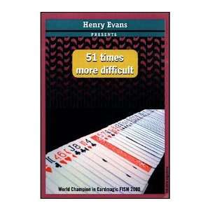  51 Times More Difficult (Gimmick & DVD) 