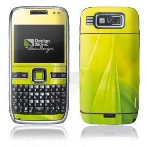  Design Skins for Nokia E72   Green Leave Design Folie 