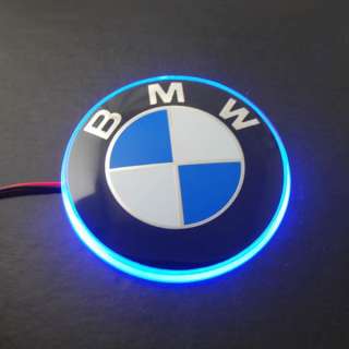 BMW Blau LED Emblem 82mm E30 E36 E39 E46 E60 E61 E65 E81 E87 E90 E91 