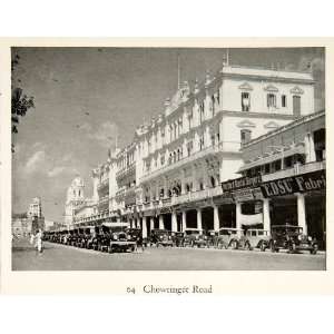  1938 Print Kolkata India Chowringhee Road West Bengal 