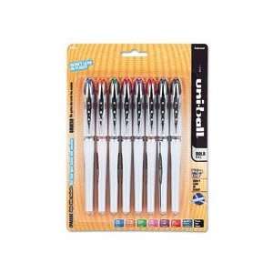  Uni Ball Vision Elite Rollerball Pen Assorted Color 8 Pack Airplane 