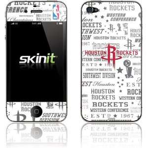  Houston Rockets Historic Blast skin for Apple iPhone 4 