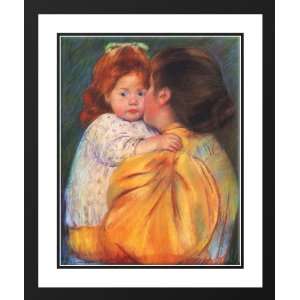  Cassatt, Mary, 20x23 Framed and Double Matted Maternal 