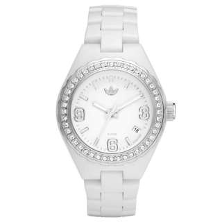   ADH2500 Womens Nylon Cambridge White Dial Crystal Plastic Strap Watch