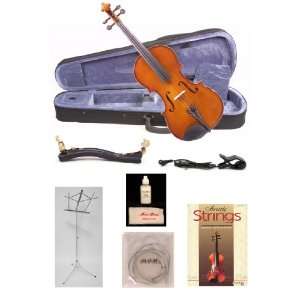  Music Basics Violin Package with Free Tuner   1/4 Size 