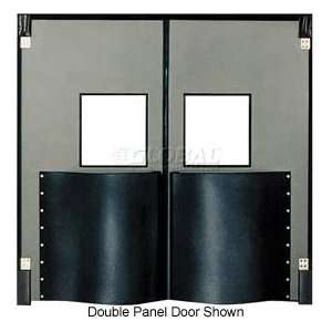  Extra Hd Single Panel Traffic Door 3 W X 7 H Metallic 