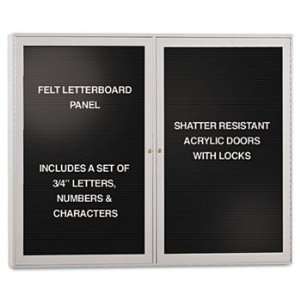  Enclosed Letterboard, 48 x 36 Electronics