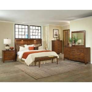   Bed Headboard In Tobacco Finish by Standard Furniture