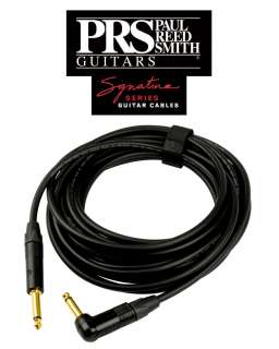   to right angle guitar cable prs signature guitar cable brand new