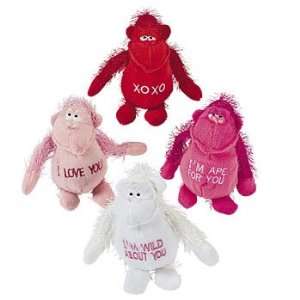    Plush Valentine Gorillas   Novelty Toys & Plush Toys & Games
