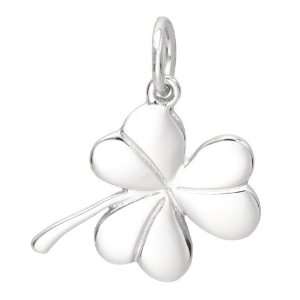  Sterling Silver Shamrock Charm Arts, Crafts & Sewing