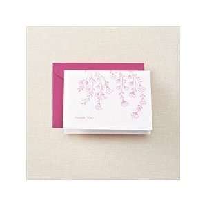    Letterpress Cherry Blossom Thank You Notes